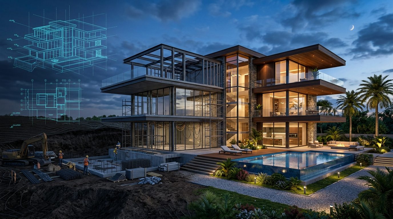 From 3D Blueprint to Finished Luxury Architecture in Kenya